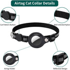 Reflective AirTag Cat Collar