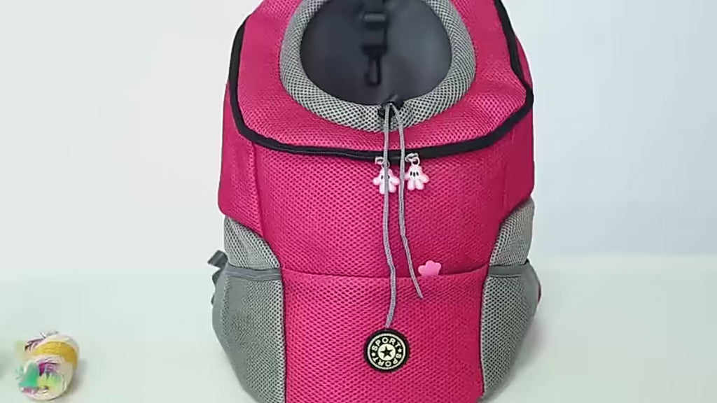 Front-or-Back Pet Carrier Backpack