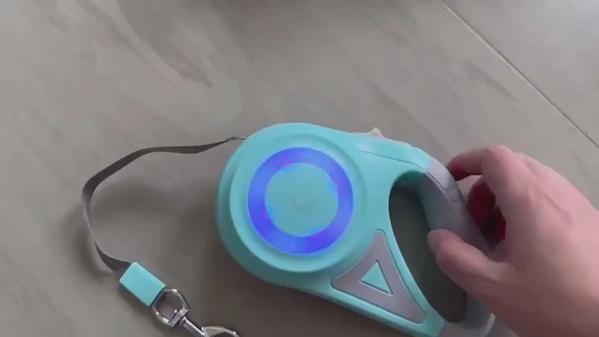 ROJECO LED Retractable Dog Leash