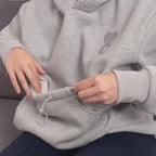Fleece Pocket Hoodie for Pet Parents